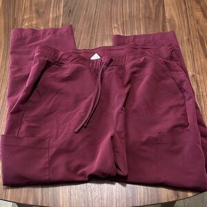 Men’s maroon scrub Pants